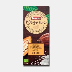 Torras Oganic Bio Ciocolată neagră organică 70% cacao cu sare de mare