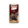 Torras Ciocolată neagră fără zahăr cu cafea 75 g