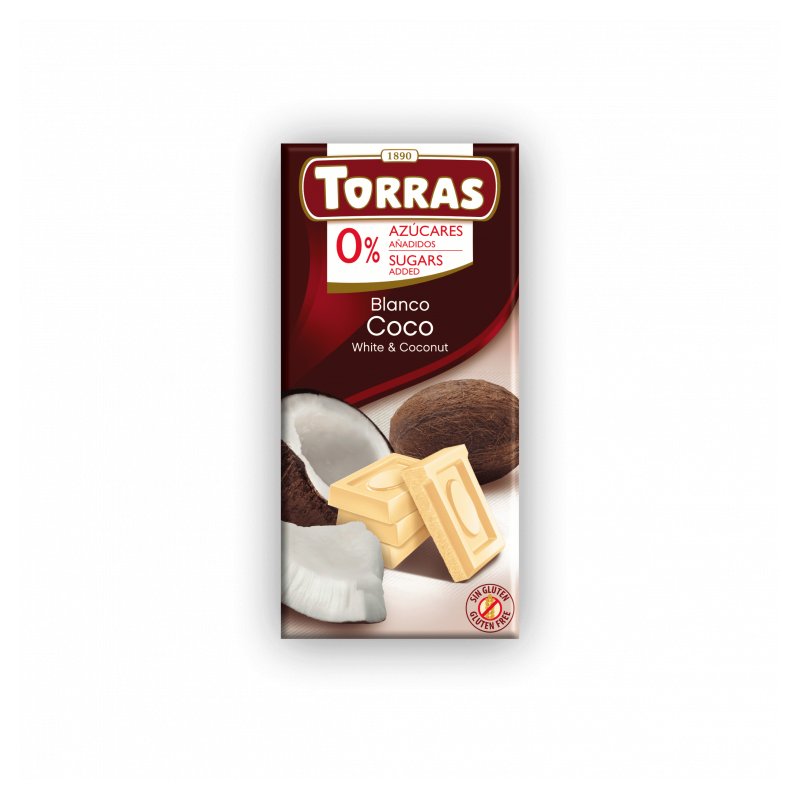 Torras Ciocolata alba fra zahar75 г