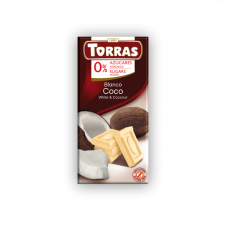 Torras Ciocolata alba fra zahar75 г