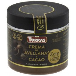 Torras Crema de alune și cacao fără zahăr cu Stevia 200 g