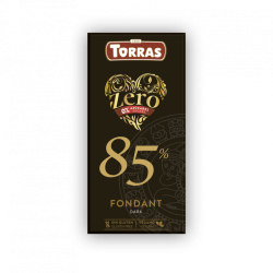 Torras Ciocolată neagră 85% fără zahăr 100 g
