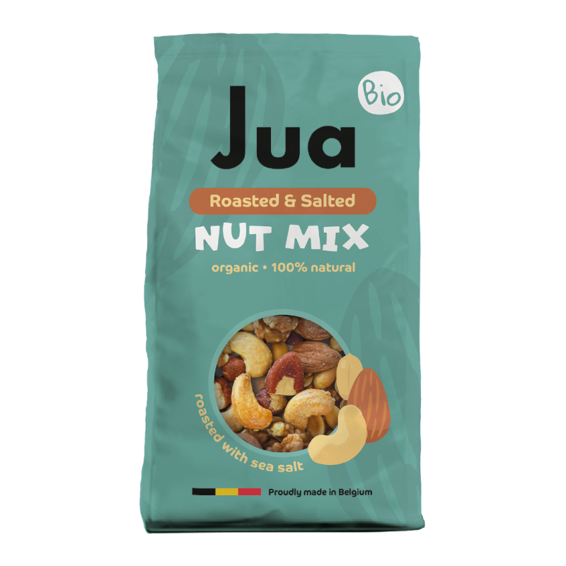 JUA – AMESTEC DE NUCI SĂRATE – BIO – 150 g