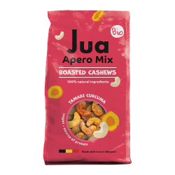 JUA CAȘEW CROCANȚI | TAMARI ȘI TURMERIC (150 g) Bio