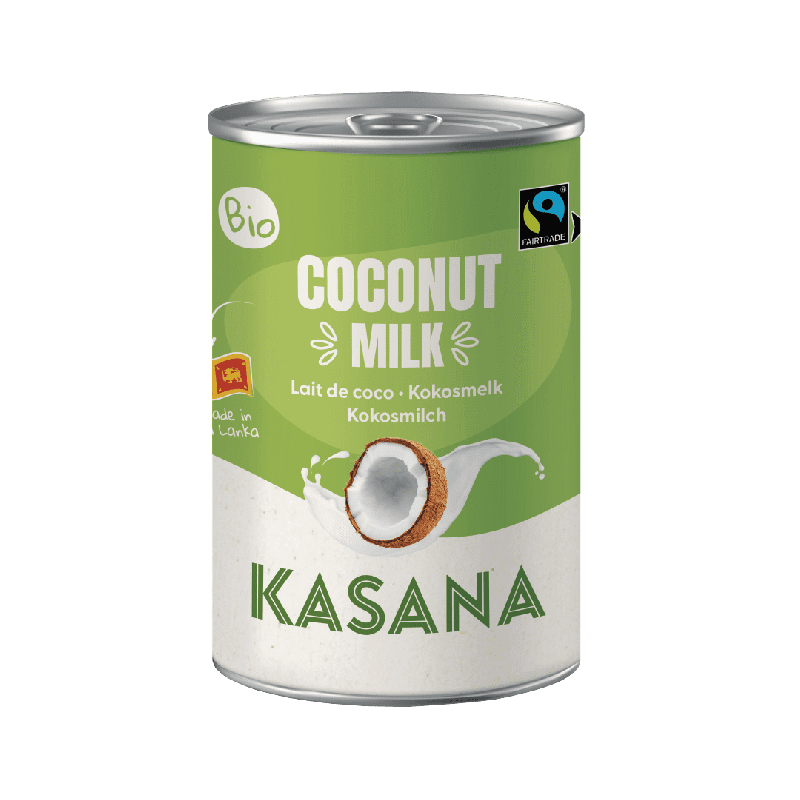 Kasana КОКОСОВОЕ МОЛОКО 17% (400 мл) Био