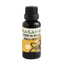 Kasana EXTRACT DE VANILIE (30 ml) Bio