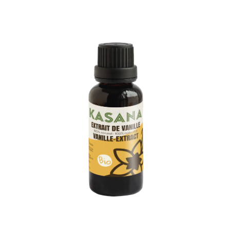 Kasana EXTRACT DE VANILIE (30 ml) Bio