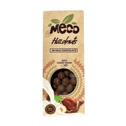 ALUNE DE PĂDURE ÎNVELITE ÎN CIOCOLATĂ CU LAPTE, 100 g