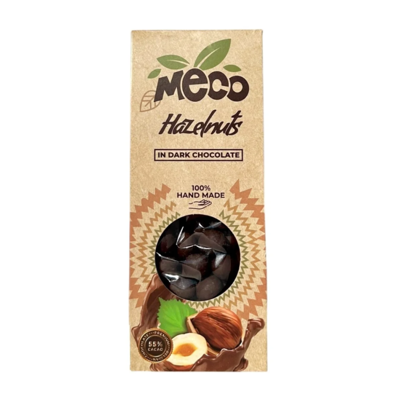 ALUNE DE PĂDURE ÎNVELITE ÎN CIOCOLATĂ NEAGRĂ, 100 g