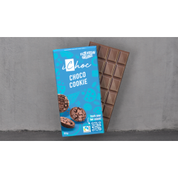 iChoc Ciocolată cu lapte Choco Cookie80 g Vegan