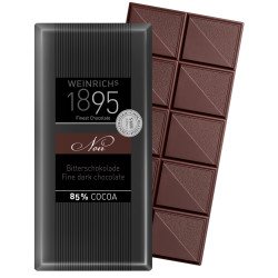 Weinrich's 1895 Ciocolată Neagră 85% – 100 g  Organic