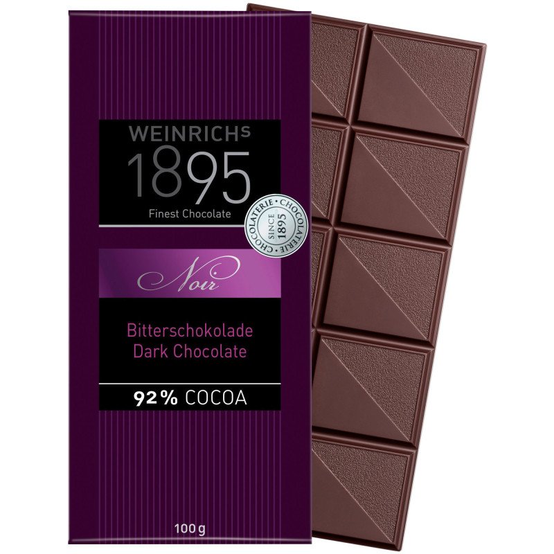 Weinrich's 1895 Ciocolată Neagră 92% – 100 g