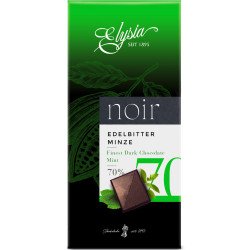 Elysia Noir 70% Mentă – 100 g
