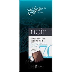 Elysia Noir 70% Sare de mare – 100 g