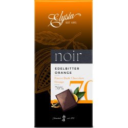 Elysia Noir 70% Orange – 100 g