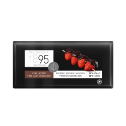 Weinrichs 1895 Ciocolată amăruie pentru gătit 70% – 250 g  Organic