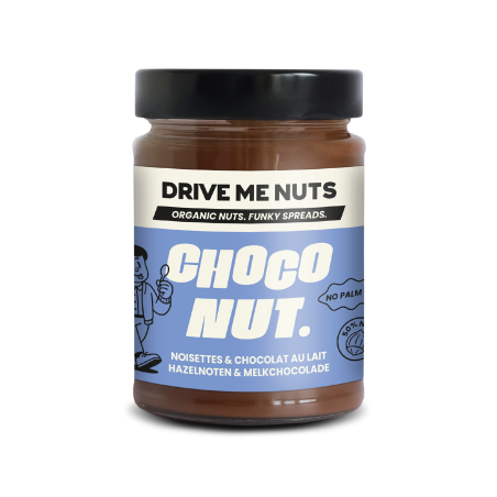 Drive Me Nuts Choconut | Фундук и молочный шоколад BIO ORGANIC 265 г