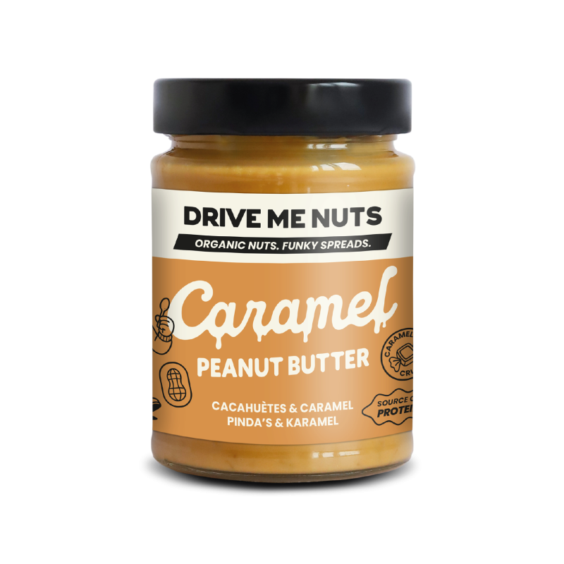Drive Me Nuts Caramel Peanut Butter | Арахис и карамель BIO ORGANIC 265 г