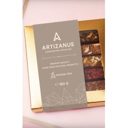 ARTIZANUS BATOANE DE CIOCOLATĂ 85% CU FRUCTE LIOFILIZATE