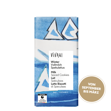 Vivani   Iarnă Lapte integral cu Speculaas Organic Bio