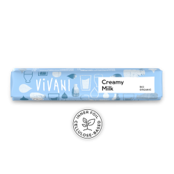 Vivani   Baton Creamy Milk Cu umplutură de cremă de lapte Organic Bio