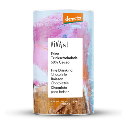 VivaniCiocolată Fină de Băut 50% Cacao | Demeter | vegan  Organic Bio