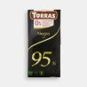 Torras Ciocolată neagră 95% fără zahăr 75 g