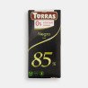 Torras Ciocolată neagră 85% fără zahăr 75 g