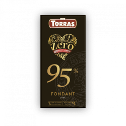 Torras  Ciocolată neagră 95% ZERO zaharuri 100 g